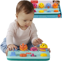 Fisher-Price ενεργό αναδυόμενο παιχνίδι για μωρά – πάτησε, σύρε και γύρισε