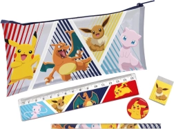 Κασετίνα Pokémon με αξεσουάρ 19 × 11 cm
