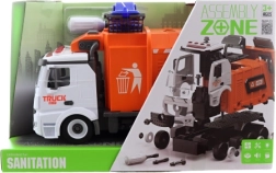 Βιδωτό απορριμματοφόρο αυτοκίνητο με μπαταρίες