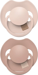 Δυναμικές πιπίλες σιλικόνης LOVI PRIME 18m+ Nude/Blush – 2 τεμ.