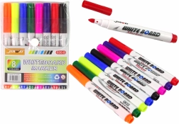 Μαγικοί υδατοδιαλυτοί μαρκαδόροι – 8 χρώματα για ζωγραφική σε νερό, γυαλί και πίνακες