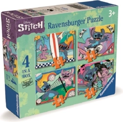 Ravensburger Παζλ Disney: Stitch διασκεδαστικές δραστηριότητες 4σε1