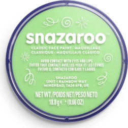 Ανοιχτοπράσινο χρώμα προσώπου SNAZAROO 18 ml
