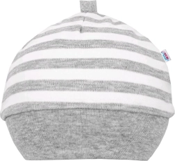 Βαμβακερό βρεφικό σκουφάκι NEW BABY Zebra Exclusive (6–9 μηνών, μέγεθος 74)