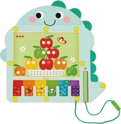 Μαγνητικό παιχνίδι ταξινόμησης χρωμάτων με δεινόσαυρο