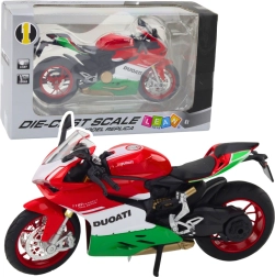 Μεταλλική αθλητική μοτοσικλέτα με φώτα και ήχους 1:12