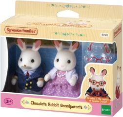 Sylvanian Families παππούδες και γιαγιάδες κουνελιών με σοκολατένια αυτιά