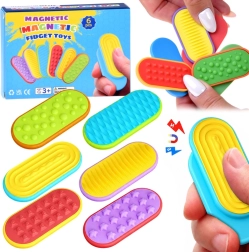 Μαγνητικά αισθητηριακά fidget παιχνίδια ολίσθησης – σετ 6 τεμ.