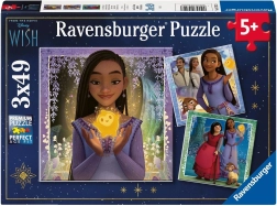 Παζλ Ravensburger Disney Wish 3×49 κομμάτια