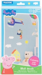 Αυτοκόλλητα τοίχου Peppa Pig