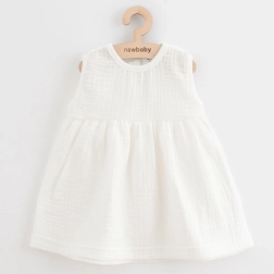 Παιδικό μουσελίνο φόρεμα New Baby Elizabeth, μέγεθος 62 (3–6 μηνών)
