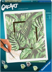 CreArt Calming Leaves σετ ζωγραφικής