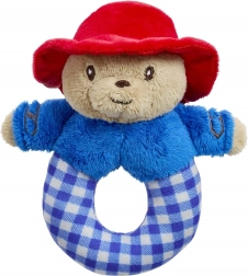 Λούτρινη κουδουνίστρα PADDINGTON για μωρά – μπλε