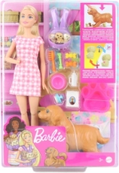 Barbie σετ παιχνιδιού Γέννηση κουταβιών