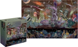 Παζλ Mettalic Fantasy: εκστρατεία στο διάστημα 500 κομμάτια