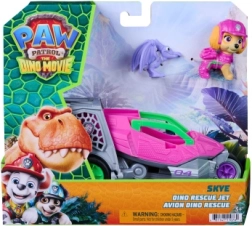 Paw Patrol Dino Movie Skye και διασωστικό Dino Jet με φιγούρες