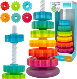 Woopie Εκπαιδευτική Πυραμίδα Καμπυλωμένος Πύργος