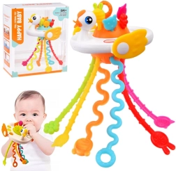 Αισθητηριακό παιχνίδι και μασητήρι σε σχήμα κύκνου για βρέφη