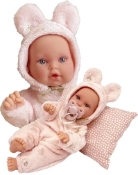 Antonio Juan Kika ρεαλιστική κούκλα μωρό 27 cm με μαλακό σώμα και κινητά άκρα