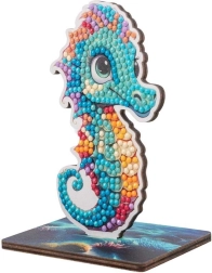 CRYSTAL ART Διαμαντένια ζωγραφική Θαλάσσιος ιππόκαμπος