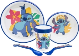 Παιδικό σετ φαγητού 5 σε 1 με θέμα Stitch