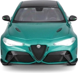 Μοντέλο αυτοκινήτου Bburago Alfa Romeo Giulia GTA 1:18 σε πράσινο μεταλλικό χρώμα