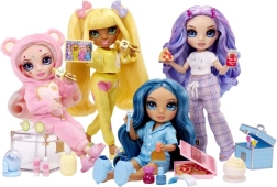 Rainbow High Junior High PJ Party – μοντέρνα κούκλα για πάρτι με πιτζάμες, 23 cm