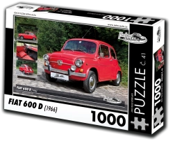Παζλ RETRO-AUTA Fiat 600 D (1966) – 1000 κομμάτια