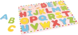 Ξύλινη αλφαβήτα με εικόνες BIGJIGS TOYS