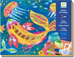 Δημιουργικά χάρτινα κολάζ Djeco