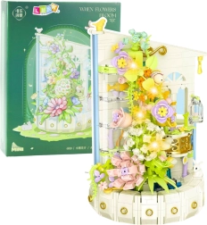 Σετ Κατασκευής Ανθοστολισμένος Πύργος με Φωτισμό LED