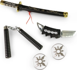 Σετ νίντζα από πλαστικά όπλα για παιδιά