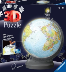 Ravensburger 3D φωτιζόμενη υδρόγειος puzzle 540 κομματιών