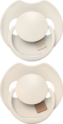 Δυναμική πιπίλα σιλικόνης LOVI PRIME 6–18 μ., 2 τεμ., Coconut/Ivory
