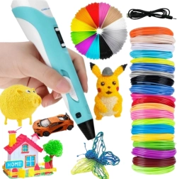 Woopie 3D στυλό για παιδιά με LED οθόνη – δημιουργικό σετ