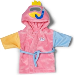 Baby Born μπουρνούζι για κούκλες 43 cm με κουκούλα και παπάκι