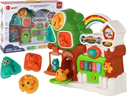 Μουσικό δασικό πιανάκι για παιδιά – διαδραστικό εκπαιδευτικό πάνελ με μελωδίες και ζωάκια