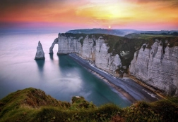 Παζλ θέα στο Étretat 1000 κομμάτια
