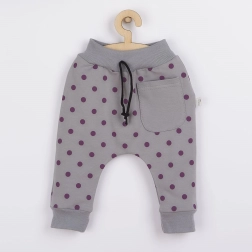 Βρεφικό παντελόνι φόρμας Koala Dots γκρι