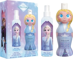 Σετ δώρου FROZEN – σπρέι σώματος 200 ml + αφρόλουτρο και σαμπουάν 2σε1 400 ml