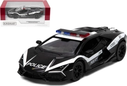 Lamborghini Revuelto αστυνομία μεταλλικό μοντέλο Pull Back