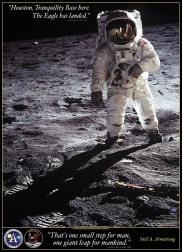 Παζλ Neil A. Armstrong: Πρώτα βήματα στη Σελήνη 1000 κομμάτια