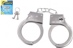 Αστυνομικές μεταλλικές χειροπέδες με κλειδί για παιδιά