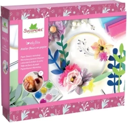 Lovely Box ατελιέ για την κατασκευή χάρτινων λουλουδιών – δημιουργικό σετ για παιδιά