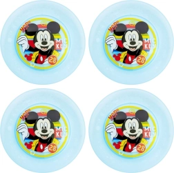 Σετ παιδικών πιάτων Mickey Mouse (4 τεμ.)