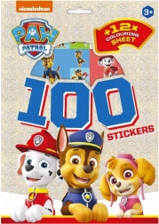 Αυτοκόλλητα και ζωγραφική Paw Patrol – 12 φύλλα και 120+ αυτοκόλλητα