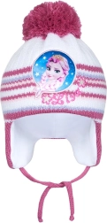 Χειμερινό παιδικό σκουφάκι New Baby Lisa σκούρο ροζ 104 (3–4 ετών)