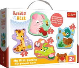 Puzzle Baby Classic – μωρουδιακά ζωάκια TREFL