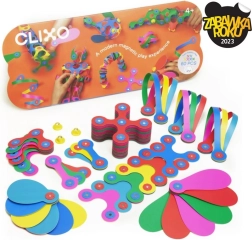 Clixo Super Rainbow μαγνητικό κατασκευαστικό σετ 60 κομμάτια