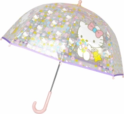 Hello Kitty διάφανο ομπρέλα βροχής